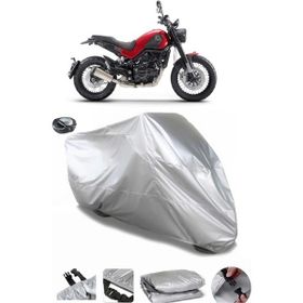Coverplus Benelli Leoncino Gri Arka Çanta Uyumlu Su Geçirmez Motosiklet Brandası