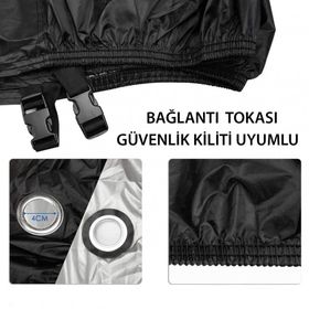 Coverplus Benelli TNT 125 Siyah Motosiklet Branda