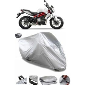 Coverplus Benelli TNT 250 Gri Arka Çanta Uyumlu Su Geçirmez Motosiklet Brandası