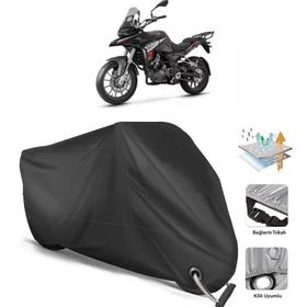 Coverplus Benelli TRK 251 Siyah Motosiklet Branda
