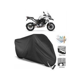 Coverplus Benelli TRK 502 Siyah Motosiklet Branda