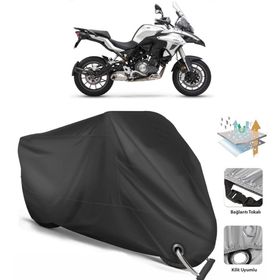 Coverplus Benelli TRK 502 Siyah Motosiklet Branda