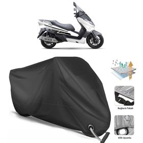 Coverplus Benelli Zafferano Siyah Motosiklet Branda
