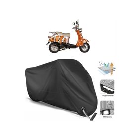Coverplus Bianchi Happy 50 Siyah Motosiklet Branda