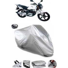 Coverplus Bisan Atlas 125 Gri Arka Çanta Uyumlu Su Geçirmez Motosiklet Brandası