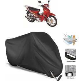 Coverplus Bisan Roadstar Cub Siyah Motosiklet Branda