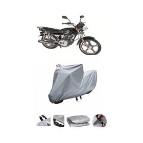 Coverplus Bisan Toprak WRC 100 Gri Su Geçirmez Motosiklet Brandası