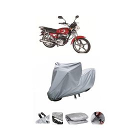 Coverplus Bisan Toprak WRC 125 Gri Su Geçirmez Motosiklet Brandası