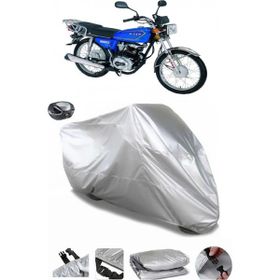 Coverplus Bisan Yaren 125 T Gri Arka Çanta Uyumlu Su Geçirmez Motosiklet Brandası
