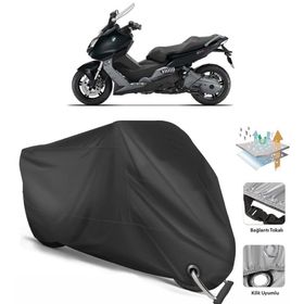 Coverplus BMW C 600 Sport Siyah Motosiklet Branda