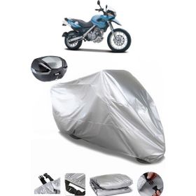 Coverplus Bmw F 650 Arka Çanta Uyumlu Gri Motosiklet Brandası