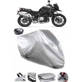 Coverplus Bmw F 750 GS Gri Arka Çanta Uyumlu Su Geçirmez Motosiklet Brandası
