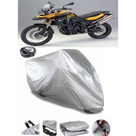 Coverplus Bmw F 800 GS Adventure Gri Arka Çanta Uyumlu Su Geçirmez Motosiklet Brandası