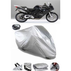 Coverplus Bmw F 800 GT Gri Arka Çanta Uyumlu Su Geçirmez Motosiklet Brandası