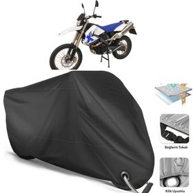Coverplus BMW G 650 X Challenge Siyah Motosiklet Branda