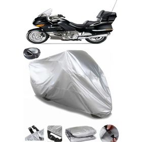 Coverplus Bmw K 1200 LT Gri Arka Çanta Uyumlu Su Geçirmez Motosiklet Brandası