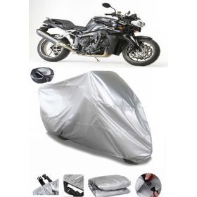Coverplus Bmw K 1200 R Gri Arka Çanta Uyumlu Su Geçirmez Motosiklet Brandası