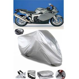 Coverplus Bmw K 1200 S Gri Arka Çanta Uyumlu Su Geçirmez Motosiklet Brandası
