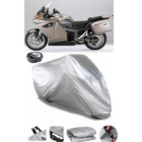 Coverplus Bmw K 1300 GT Gri Arka Çanta Uyumlu Su Geçirmez Motosiklet Brandası