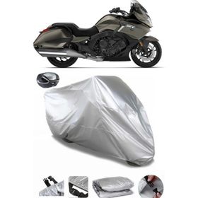 Coverplus Bmw K 1600 Bagger Gri Arka Çanta Uyumlu Su Geçirmez Motosiklet Brandası
