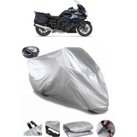 Coverplus Bmw K 1600 GTL Exclusive Gri Arka Çanta Uyumlu Su Geçirmez Motosiklet Brandası