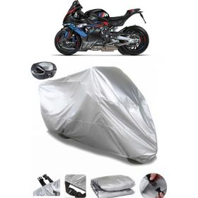 Coverplus Bmw M 1000 RR Gri Arka Çanta Uyumlu Su Geçirmez Motosiklet Brandası