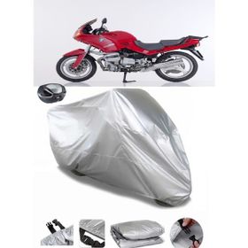 Coverplus Bmw R 1100 RS Gri Arka Çanta Uyumlu Su Geçirmez Motosiklet Brandası
