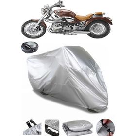 Coverplus Bmw R 1200 C Gri Arka Çanta Uyumlu Su Geçirmez Motosiklet Brandası