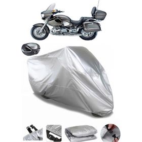 Coverplus Bmw R 1200 CL Gri Arka Çanta Uyumlu Su Geçirmez Motosiklet Brandası
