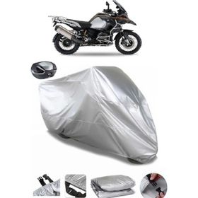 Coverplus Bmw R 1200 GS Adventure Gri Arka Çanta Uyumlu Su Geçirmez Motosiklet Brandası