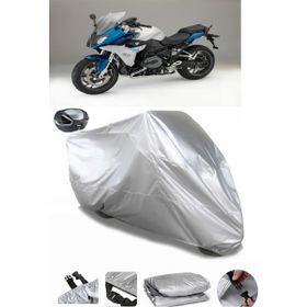 Coverplus Bmw R 1200 RS Gri Arka Çanta Uyumlu Motosiklet Brandası