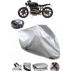 Coverplus Bmw R 65 Gri Arka Çanta Uyumlu Motosiklet Brandası