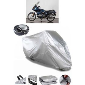 Coverplus BMW R 800 RT Arka Çanta Uyumlu Lüx Premium Kalite Gri Motosiklet Branda