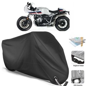 Coverplus BMW R Nine T Racer Siyah Motosiklet Branda