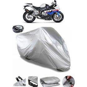 Coverplus Bmw S 1000 RR Gri Arka Çanta Uyumlu Su Geçirmez Motosiklet Brandası