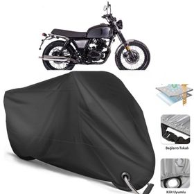 Coverplus Brixton BX 125 Siyah Motosiklet Branda