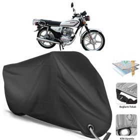 Coverplus Çelik Motor Classic 125 Siyah Motosiklet Branda