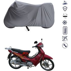 Coverplus Çelik Motor Cup 110 Gri Su Geçirmez Motosiklet Brandası