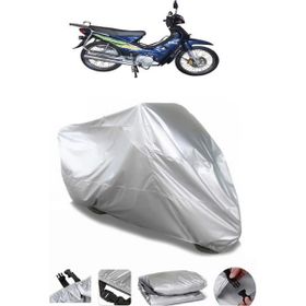 Coverplus Çelik Motor Cup 110 Gri Su Geçirmez Motosiklet Brandası