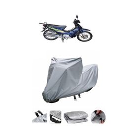Coverplus Çelik Motor Cup 110 Gri Su Geçirmez Motosiklet Brandası