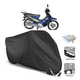Coverplus Çelik Motor Cup 110 Siyah Motosiklet Branda