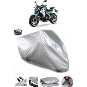 Coverplus CF Moto 400NK Gri Arka Çanta Uyumlu Motosiklet Brandası