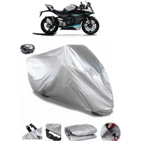 Coverplus CF Moto 450SR Gri Arka Çanta Uyumlu Motosiklet Brandası