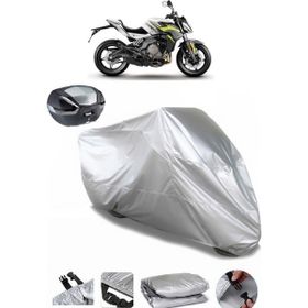 Coverplus CF Moto 650NK Gri Arka Çanta Uyumlu Motosiklet Brandası