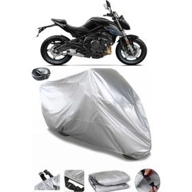 Coverplus CF Moto 650NK Gri Arka Çanta Uyumlu Motosiklet Brandası