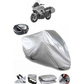 Coverplus CF Moto 650TK Gri Arka Çanta Uyumlu Motosiklet Brandası