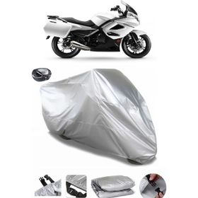 Coverplus CF Moto 650TK Gri Arka Çanta Uyumlu Motosiklet Brandası