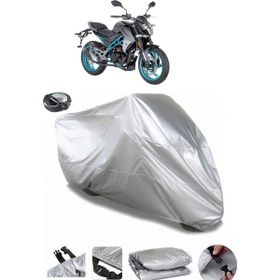 Coverplus CF Moto CF150 Gri Arka Çanta Uyumlu Motosiklet Brandası