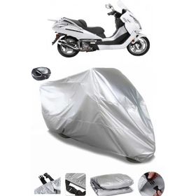 Coverplus CF Moto Jet Max Gri Arka Çanta Uyumlu Motosiklet Brandası