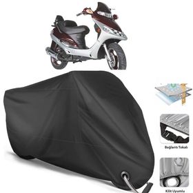 Coverplus Cheeta CL 150T-3 Siyah Motosiklet Branda